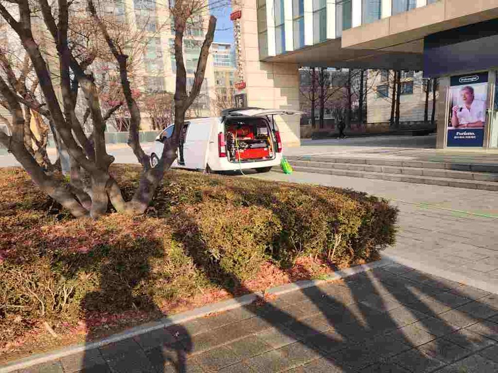 서초구 상가 건물 고압세척 출동